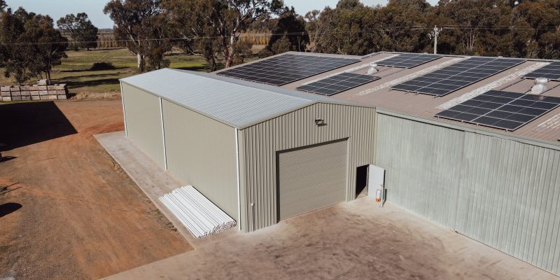 Produce Sheds for Orchard in Cobram