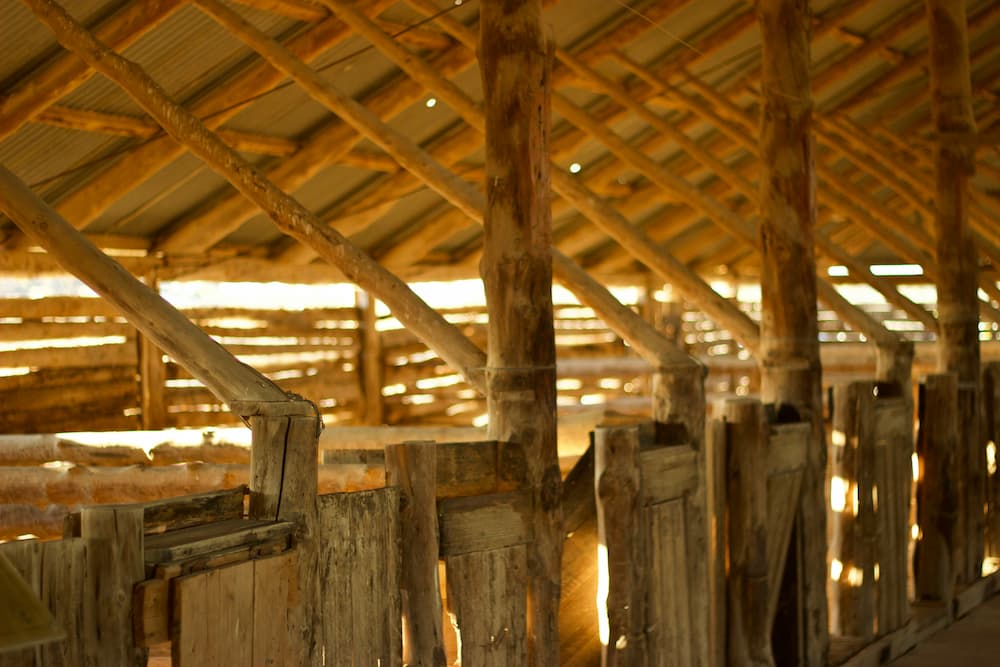 timber farm sheds